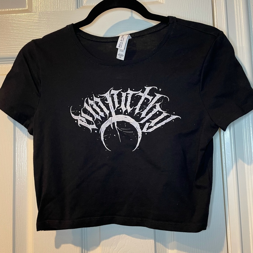 Black widow yoga empathy crop